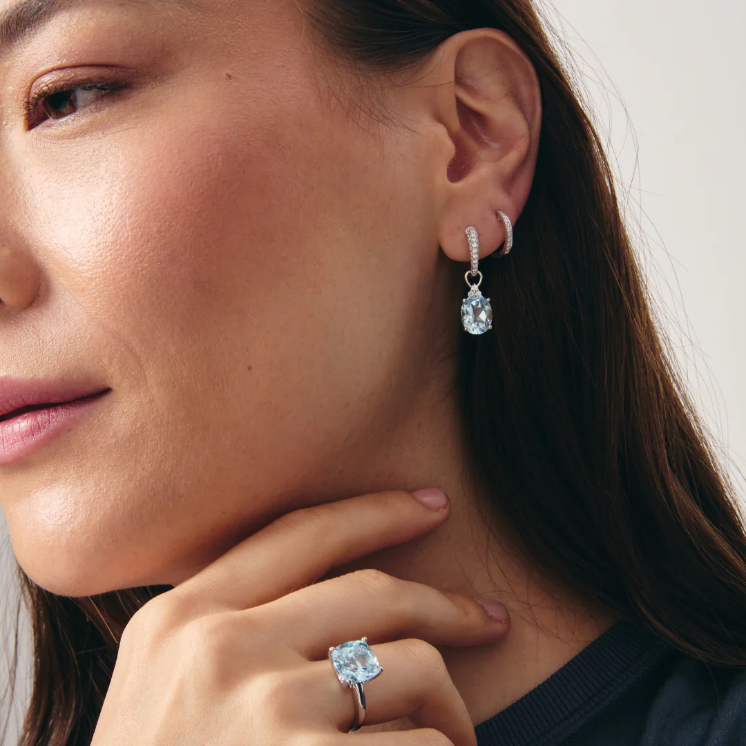 Kiki Hoops Diamond Tapered - Image 3